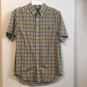 Boys Button Up Polo